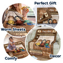 Mother Dear Mom Wrap Yourself Up - Gift For Mom - Personalized Custom Fleece Blanket