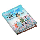 Voyager, vivre ma meilleure vie florale - Cadeau pour les amoureux du voyage - Étui de passeport personnalisé