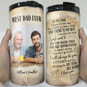 Custom Photo It's Not Easy For A Man - Gift For Father - Personalized Custom 4 In 1 Can Cooler Tumbler