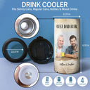 Custom Photo It's Not Easy For A Man - Gift For Father - Personalized Custom 4 In 1 Can Cooler Tumbler