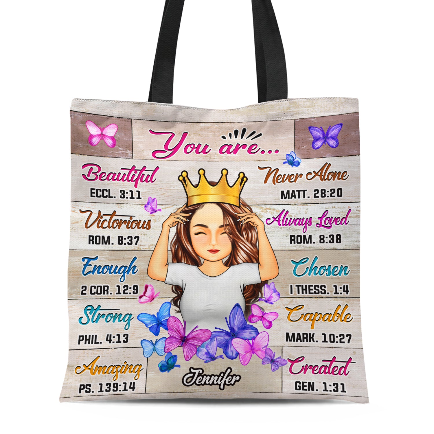 You Are Victorious - Gift For Kid, Back To School Gift - Personalized Custom Zippered Canvas Bag