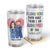 Cartoon Couple Love You More Than Annoyed By You - Gift For Couple - Personalized Tumbler