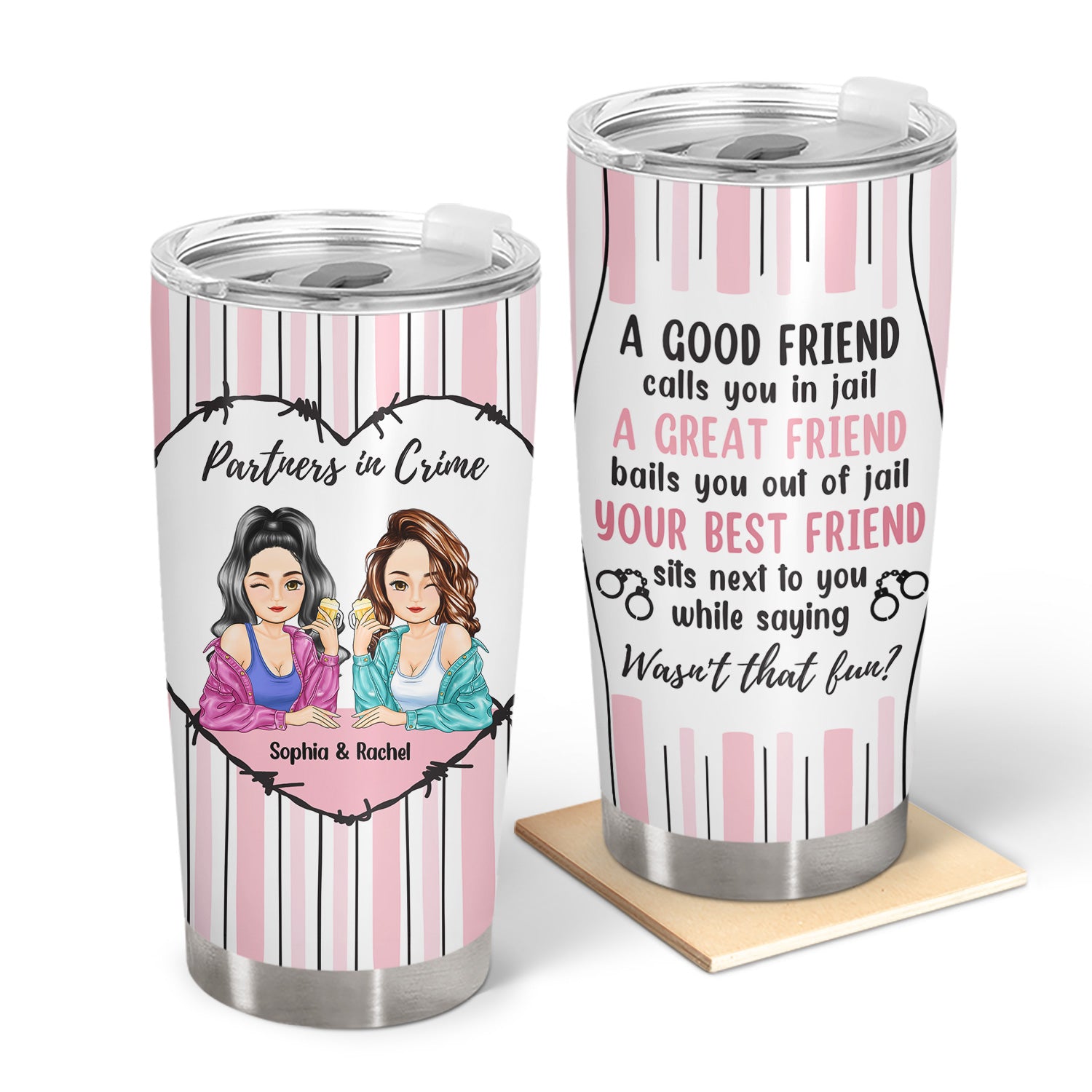 Wasn't That Fun - Gift For Bestie - Personalized Tumbler