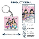 Bestie Sisters We Choose For Ourselves - Gift For Bestie - Personalized Acrylic Keychain