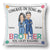 Sibling Congrats On Being My Brother - Gift For Sibling - Personalized Pillow