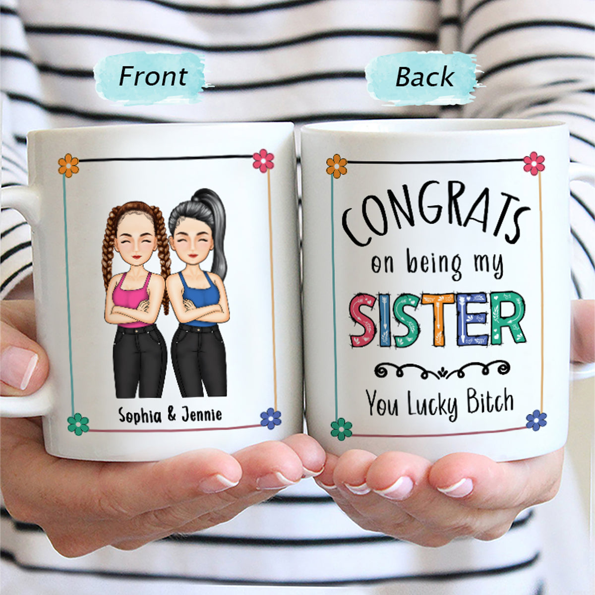 Sibling Congrats On Being My Brother - Gift For Sibling - Personalized ...