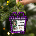 Happy On A Monday - Christmas Retirement Gift - Personalized 2-Layered Wooden Ornament