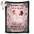 Custom Photo Life Is Tough - Gift For Sister - Personalized Fleece Blanket