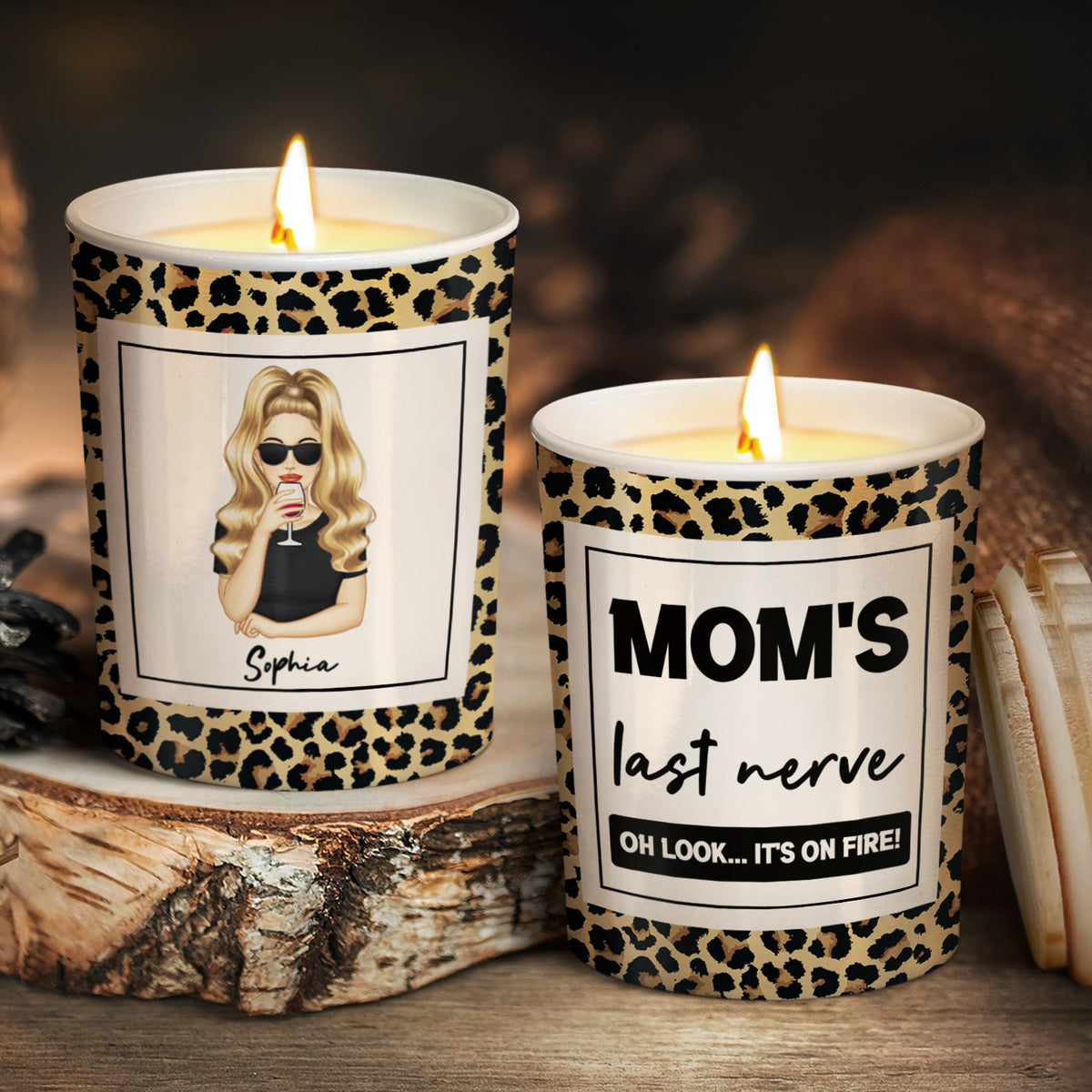 Mom's Last Nerve - Gifts for Mom - Lavender Candle 8 Oz