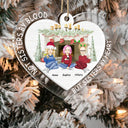 Not Sisters By Blood - Christmas Gift For Besties - Personalized 2-Layered Mix Ornament