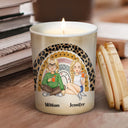 Bestie Sister Light This Candle - Gift For Bestie, Sister - Personalized Scented Candle With Wooden Lid