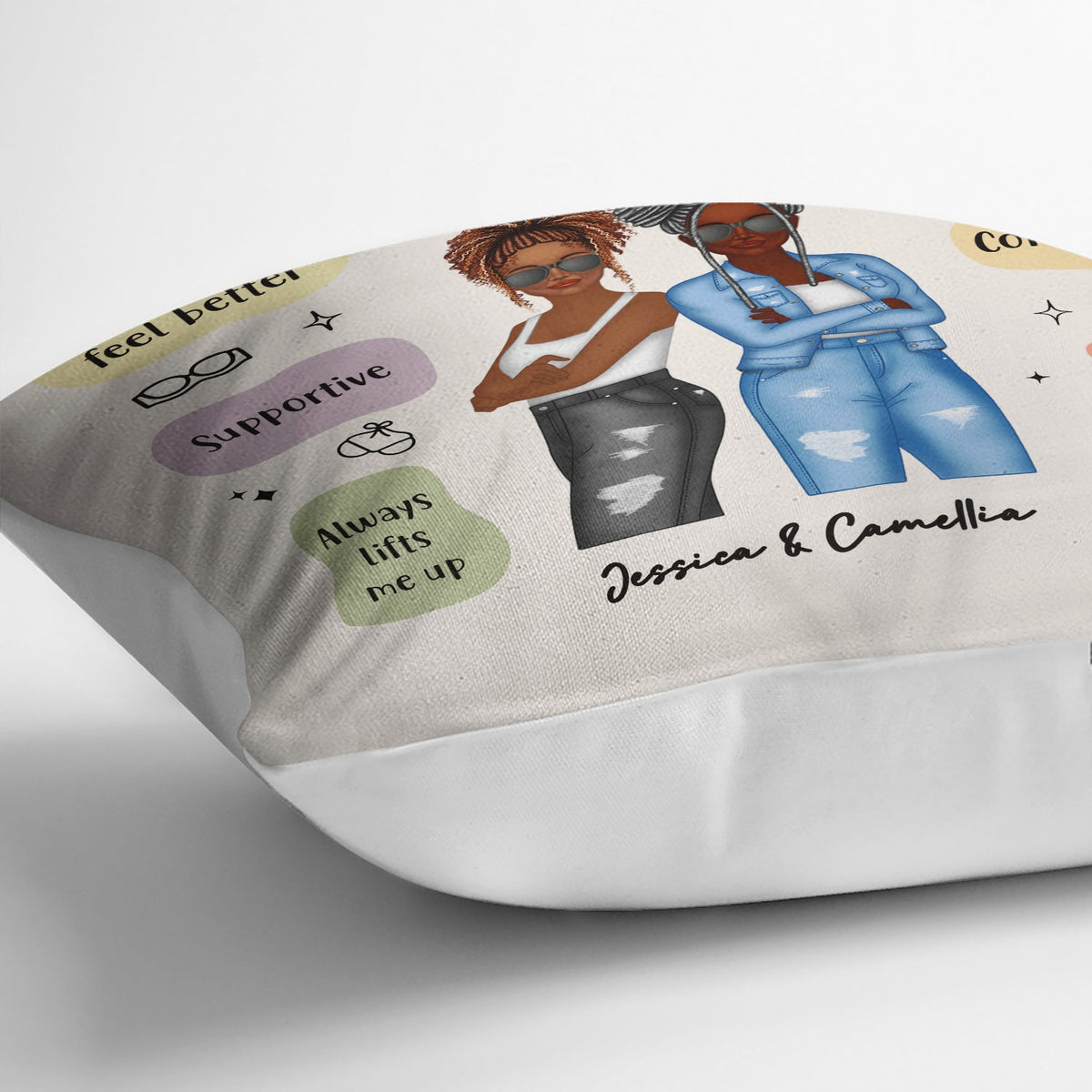 Like A Good Bra - Gift For Sister - Personalized Pillow