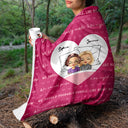 Should Probably Cuddle - Gift For Couples - Personalized Fleece Blanket