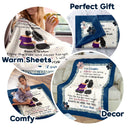 Mother Always Be Here For You - Gift For Daughter - Personalized Fleece Blanket