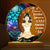 Yoga I Am Divine - Gift For Yourself - Personalized 3D Led Light Wooden Base