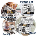 Custom Photo Pet Memorial Always With Us - Memorial Gift For Pet Lovers - Personalized Fleece Blanket, Sherpa Blanket