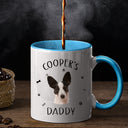 Custom Photo Pet's Human Servant - Gift For Pet Lovers - Personalized Accent Mug