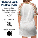 J'aime rester au lit et lire des livres - Cadeau pour les amoureux des livres et de la lecture - T-shirt de nuit personnalisé pour femme