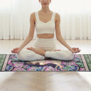 Yoga I Am Strong - Cadeau pour vous-même, cadeau pour femme - Serviette de yoga personnalisée