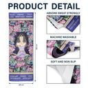 Yoga I Am Strong - Cadeau pour vous-même, cadeau pour femme - Serviette de yoga personnalisée