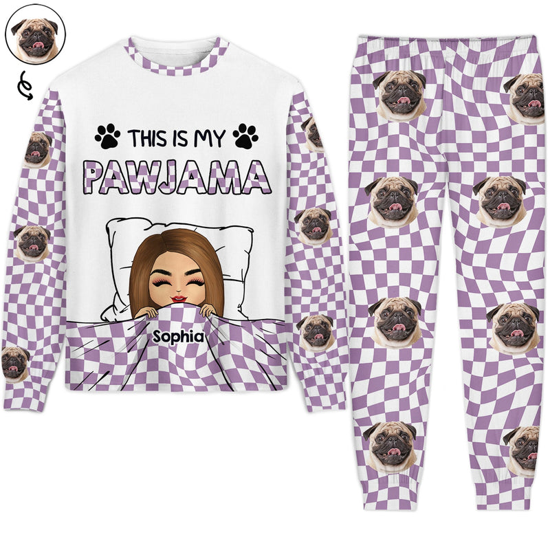 Custom Photo My Pawjamas - Gift For Pet Lovers - Personalized Unisex Pajamas Set