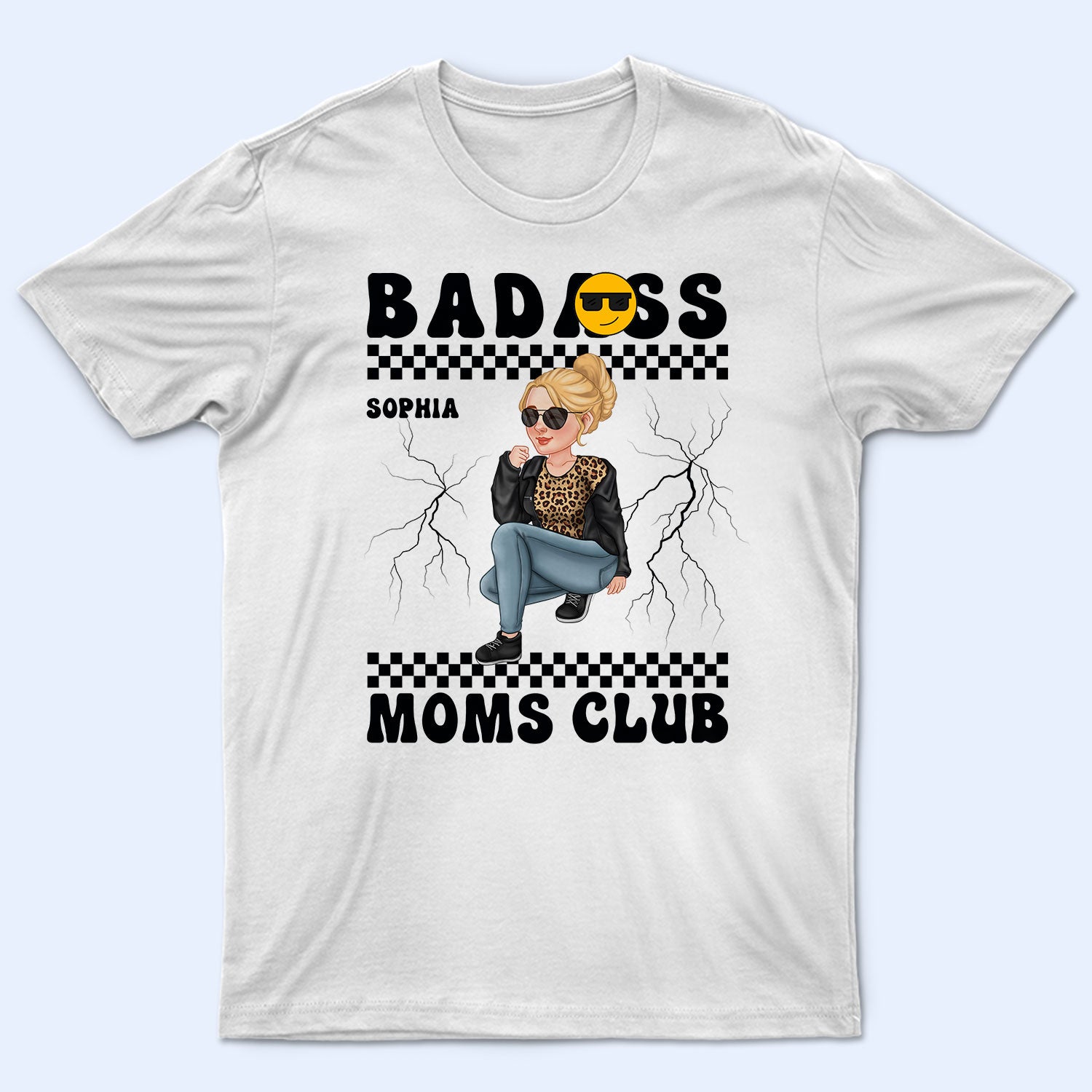 Moms Club - Gift For Mother - Personalized T Shirt