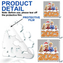 Family,Pet Lovers,Pet Mom,Pet Dad,Pet Couple,Dog Lovers,Dog Couple,Dog Mom,Dog Dad,Cat Lovers,Cat Mom,Cat Dad,Cat Couple,Happy,Christmas,Top Market - Christmas Gingerbread Family 3D Effect - Personalized Custom Shaped Acrylic Ornament