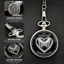 Gift For Couples,Gift For Husband,Gift For Boyfriend,LGBT,Gift For Men,Gift For Wife,Gift For Women,Love - 3D Metal Effect Couple Holding Hands I Want To Be Your Last Everything - Personalized Pocket Watch