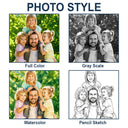 Gift For Father,Top Market,Custom Photo,Photo,Grateful - Custom Photo The Father's Day Times - Personalized Acrylic Car Hanger