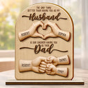 Gift For Father,Top Market,Grateful,Vector - The Only Thing Better Than Having You As Husband - Personalized Custom Shaped Wooden Plaque