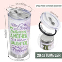 Cadeau Wander Prints pour maman et fille – L'amour entre mère et fille – Gobelet 59 cl – Cadeau d'anniversaire et de fête des mères AZCS