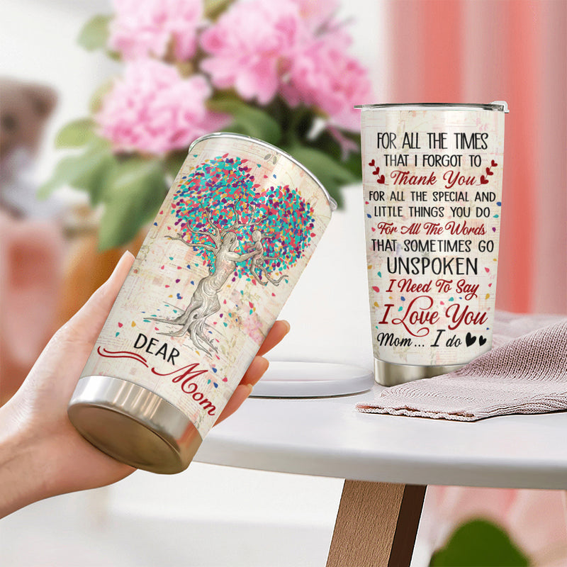 Wander Prints Gift For Mom - Thank You For Everything - Insulated 20oz Tumbler - Mother's Day, Birthday Gift AZCS