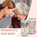 Wander Prints Gift For Mom - Thank You For Everything - Insulated 20oz Tumbler - Mother's Day, Birthday Gift AZCS