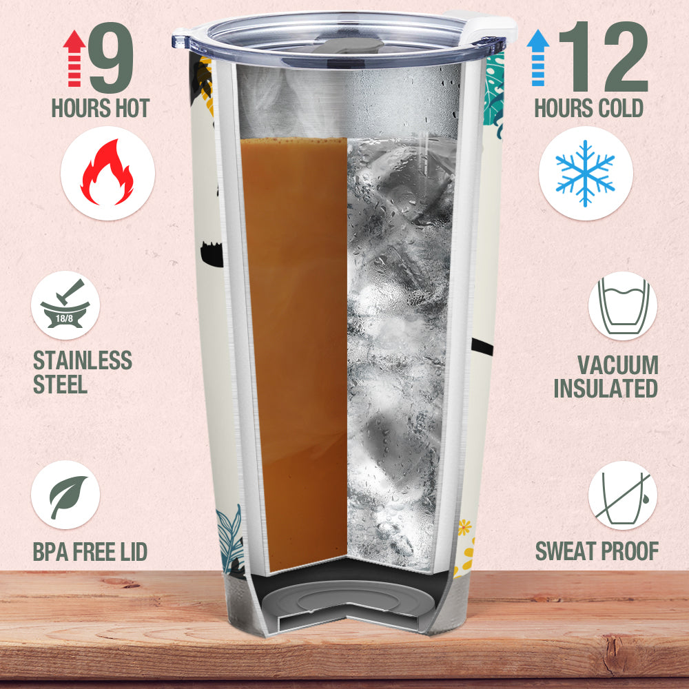 Wander Prints Gift For Mom - Best Momma Ever - 20oz Insulated Tumbler - Birthday, Mother's Day Gift AZCS