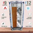 Wander Prints Gift For Husband - I Wish I Could Turn Back The Clock - 20oz Insulated Tumbler - Anniversary, Valentine’s Day Gift AZCS