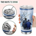 Wander Prints Gift For Husband - I Wish I Could Turn Back The Clock - 20oz Insulated Tumbler - Anniversary, Valentine’s Day Gift AZCS