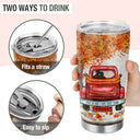 Wander Prints Gift For Couple - God Blessed The Broken Road That Led Me Straight To You - 20oz Insulated Tumbler - Birthday Anniversary Grandparents Day Gift AZCS