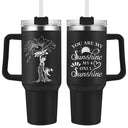Wander Prints Gift For Mom - You Are My Sunshine - Black Engraved 40oz Tumbler - Mother's Day Appreciation Gift AZCS