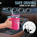 Wander Prints Gift For Mom - You Are My Sunshine - Pink Engraved 40oz Tumbler  - Mother's Day Birthday Gift AZCS