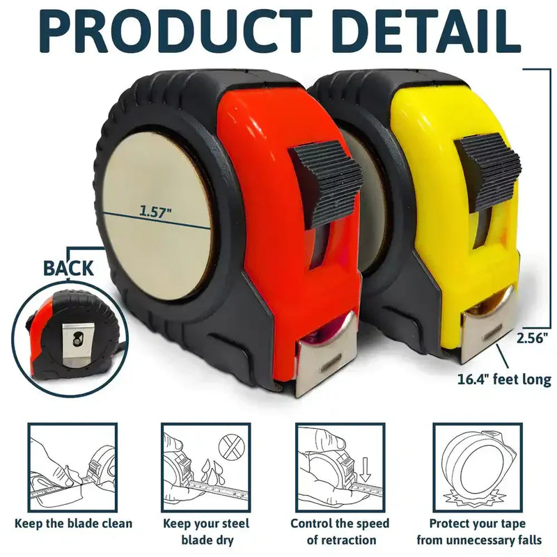 Best Dog Dad Ever We Woof You Beyond Measure - Personalized Tape Measure