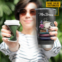 Teacher Educator Counselor Principal School Survive On Apple Custom Tumbler