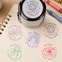 Teacher,Inspirational,Back To School,Icon - Teacher Comments Encouragement Phrases - Personalized Stamp