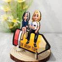 Gifts For Colleagues,Teacher,Gift For Bestie - Teacher Dream Team - Personalized 2-Layered Wooden Plaque With Stand