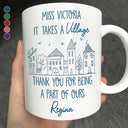 Gifts For Colleagues, Happy - Thank You For Being A Part Of Ours - Personalized Mug