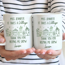 Gifts For Colleagues, Happy - Thank You For Being A Part Of Ours - Personalized Mug