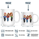 Gift For Bestie, Gifts For Colleagues, Gift For Sisters, Gift For Sibling, Happy - Thank You For Being My Unpaid Therapist Bestie Sibling - Personalized Mug