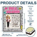 Teacher,Gift For Women,Happy,Back To School - Thank You For Being Such An Important Part - Personalized Sticky Note Pad Holder