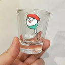 Gift For Father - Thank You For Not Shooting Blanks - Personalized Shot Glass