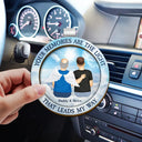 Memorial, Sad - That Leads My Way - Personalized Custom Shaped Car Visor Clip