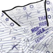 Gift For Yourself,Summer,Beach,Travel,Happy - That's A Horrible Idea What Time - Personalized Short Sarong Swimwear Cover Ups
